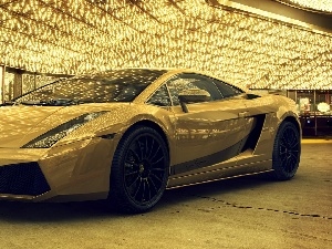 stores, passage, Golden, Lamborghini