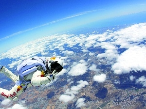 jump, stratosphere, Extreme