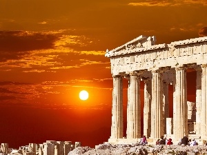 Greece, Athens, Parthenon, Great Sunsets
