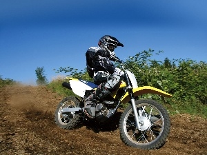 Suzuki DRZ 125, rally, Cross