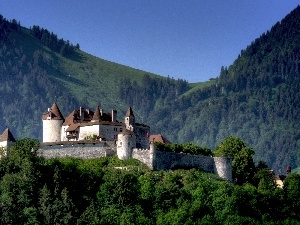 Gruyeres, Switzerland, Castle