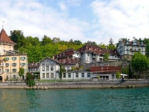 Switzerland, Untertorbruck, panorama, town