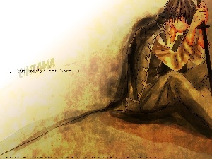 Hijikata, sword, Gintama