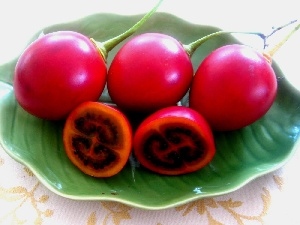 Tamarillo, tomatoes