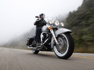 Way, test, Harley Davidson Road King Class