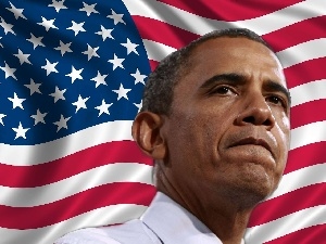 flag, The United States, Barack Obama, president