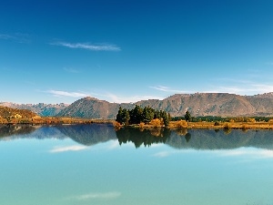 The Hills, viewes, lake, trees