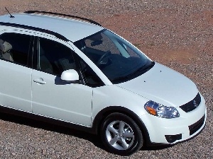 the roof, windows, Suzuki SX4