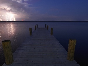 Platform, thunderbolt, lake