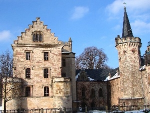 Thuringia, Reinhardsbrun, Castle, cloister