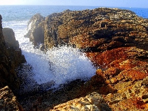 Coast, Tides, Chile