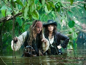 Jack, Angelica, Pirates Of The Caribbean On Stranger Tides