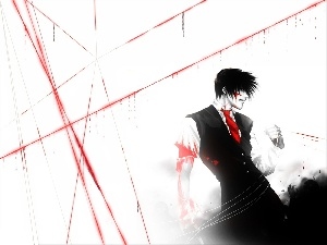 Tie, Red, Hellsing, Alucard