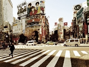 town, Tokio, panorama