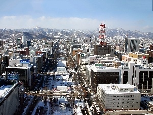 Sapporo, Town, Japan