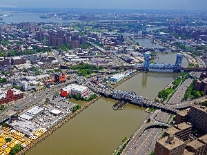 town, New York, panorama