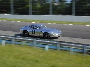 track, Automobile, Aston Martin DB4, classic