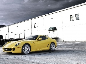 truck, GTB, Ferrari, 599