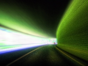 tunnel, Green