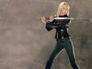 katana, Uma Thurman