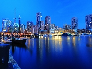 port, USA, Boston