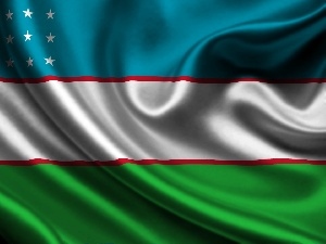 Uzbekistan, flag