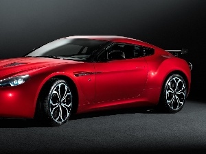 V12, Red, Aston Martin