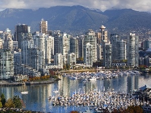 town, Vancouver, panorama