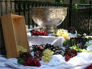vase, Grapes, Toyota Silver