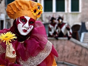 Venice, carnival, mask, costumes