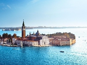 Venice, San Giorgio, sea, Church