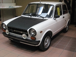 version, Autobianchi A112, Front, Abarth, White