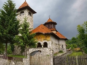 trees, viewes, Church