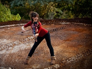 Violinist, violin, lindsey stirling