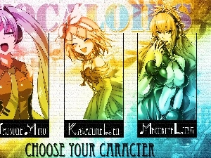 Vocaloid, Characters