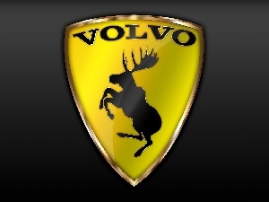 Volvo cars, moose, emblem, automobile