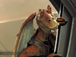 The Phantom Menace, Episode I, Jar Jar Binks, Star wars