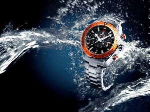 Omega, water, Watch