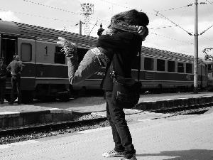 Train, welcome, platform