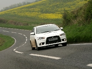 winding, Way, Mitsubishi Lancer