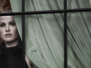 Window, View, Women, glass, Anna Paquin