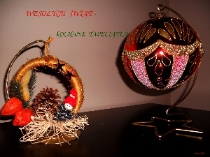 Wishes, bauble, festive, headdress