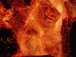 wood, combustion, Flames, Big Fire