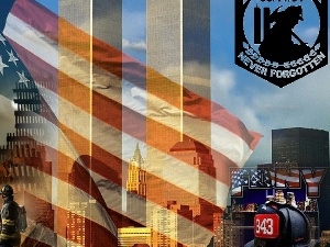 no, WTC, never, New York, forget, USA