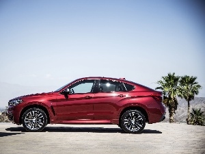 BMW X6, Red