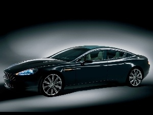 Xenon, headlights, Aston Martin Rapide