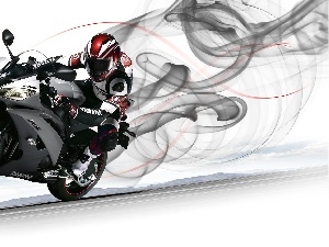 Yamaha, graphics, motor-bike