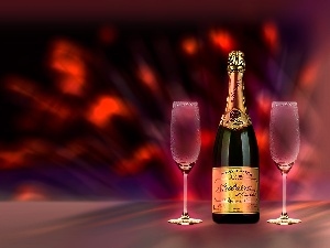 Champagne, year, New Year