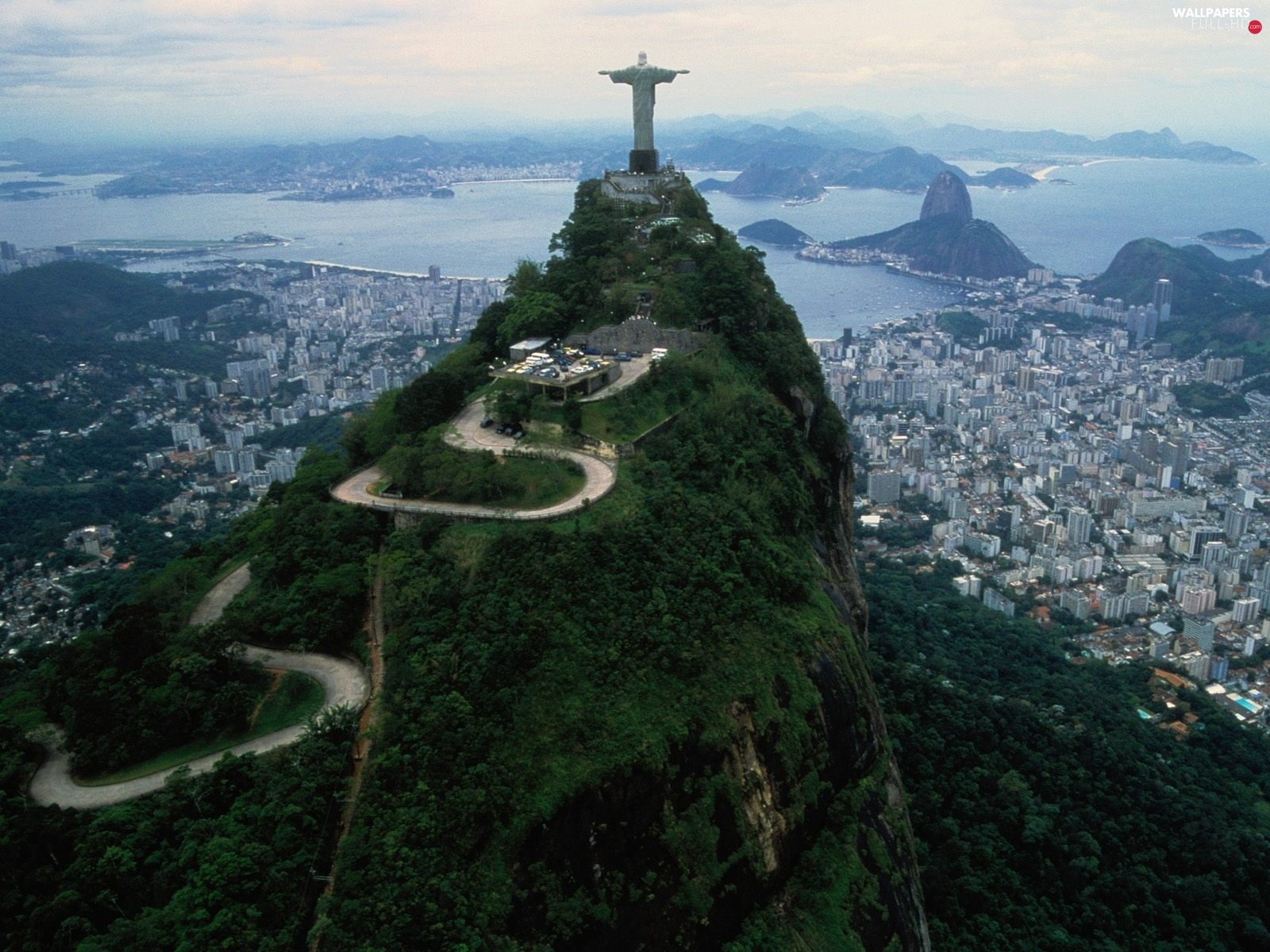 Statue of Christ the Redeemer, Brazil, Rio de Janeiro - Full HD Wallpapers:  1600x1200
