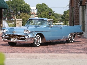 blue, Cadillac Eldorado, The historic car